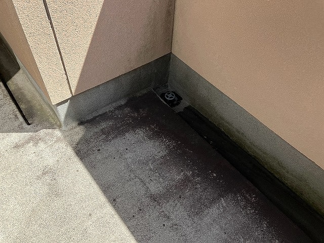 排水口まわりの汚れ